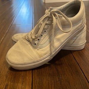 Vans - old school - white